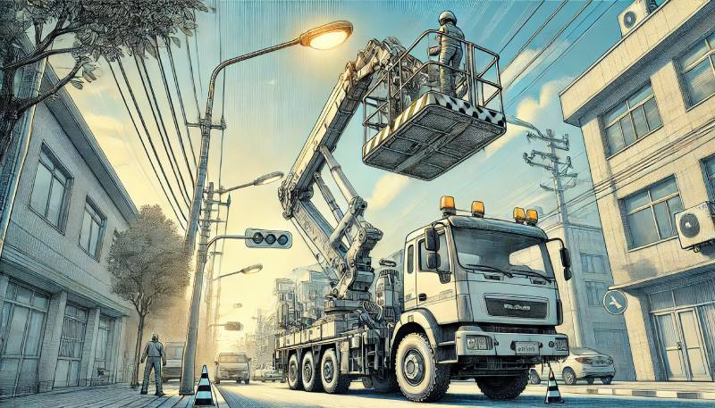 מה זה מנוף סל - basket crane